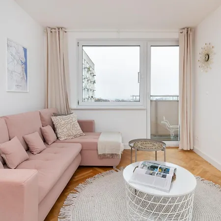 Pastel Apartment With Two Bedrooms And Balcony In Gdynia By Noclegi Renters Apartament *